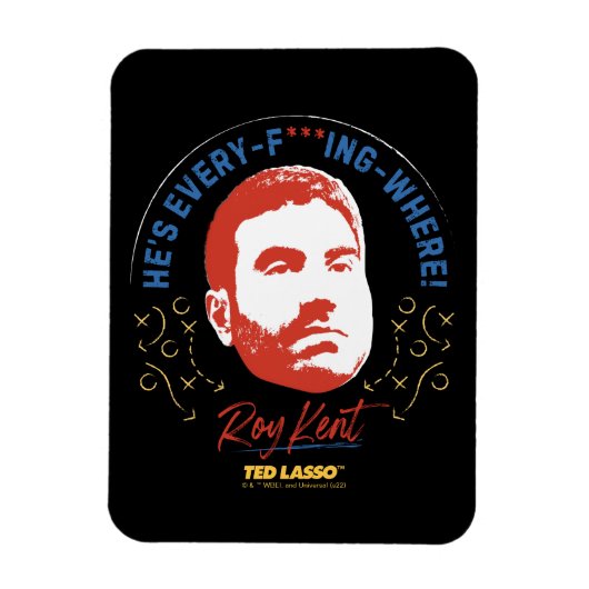 Ted Lasso | Roy Kent Hij is alles — waar Magneet (Verticaal)