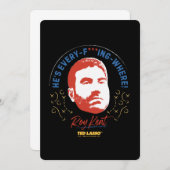 Ted Lasso | Roy Kent Hij is alles — waar Notitiekaartje (Voorkant / Achterkant)