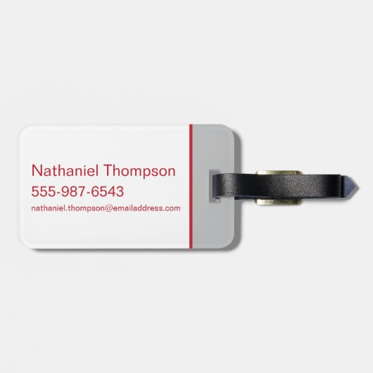 Ted Lasso | Sam Obisanya Bobblehead Bagagelabel (Achterkant horizontaal)