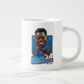 Ted Lasso | Sam Obisanya Bobblehead Grote Koffiekop (Rechts)