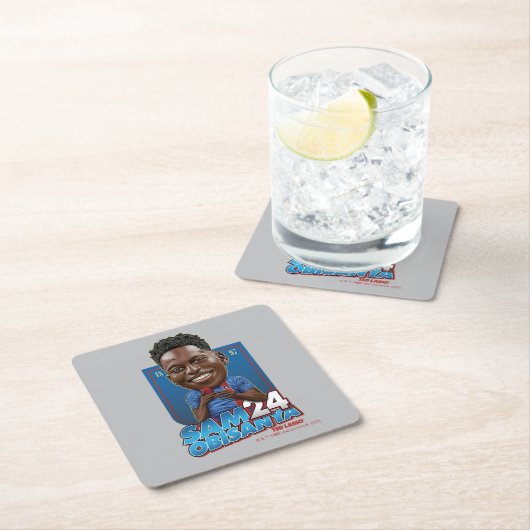 Ted Lasso | Sam Obisanya Bobblehead Kartonnen Onderzetters (Insitu)