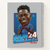 Ted Lasso | Sam Obisanya Bobblehead Notitieboek (Achterkant)