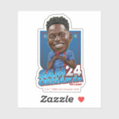 Ted Lasso | Sam Obisanya Bobblehead Sticker (Vel)