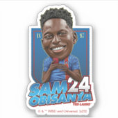 Ted Lasso | Sam Obisanya Bobblehead Sticker (Voorkant)
