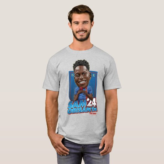 Ted Lasso | Sam Obisanya Bobblehead T-shirt (Voorkant volledig)