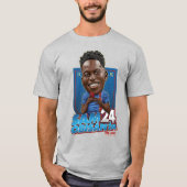 Ted Lasso | Sam Obisanya Bobblehead T-shirt (Voorkant)