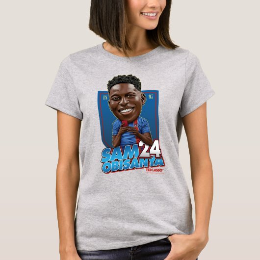 Ted Lasso | Sam Obisanya Bobblehead T-shirt (Voorkant)