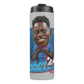 Ted Lasso | Sam Obisanya Bobblehead Thermosbeker (Voorkant)