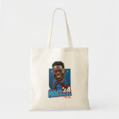 Ted Lasso | Sam Obisanya Bobblehead Tote Bag (Voorkant)