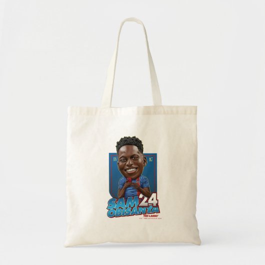 Ted Lasso | Sam Obisanya Bobblehead Tote Bag (Voorkant)
