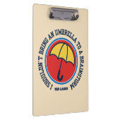 Ted Lasso | Shouldn't Bring Umbrella To Brainstorm Klembord (Rechts)