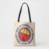 Ted Lasso | Shouldn't Bring Umbrella To Brainstorm Tote Bag (Voorkant)