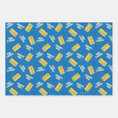 Ted Lasso Soccer Pattern Inpakpapier Vel (Voorkant)