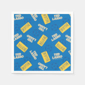 Ted Lasso Soccer Pattern Servet (Voorkant)