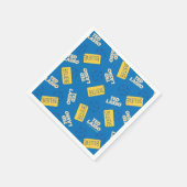 Ted Lasso Soccer Pattern Servet (Hoek)