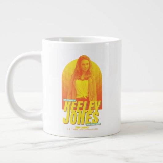 Ted Lasso | Sorta Famous Keeley Jones Graphic Grote Koffiekop (Links)