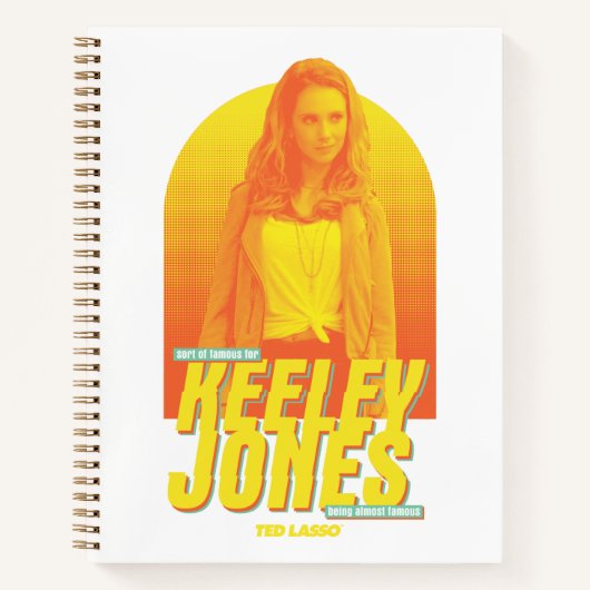 Ted Lasso | Sorta Famous Keeley Jones Graphic Notitieboek (Voorkant)