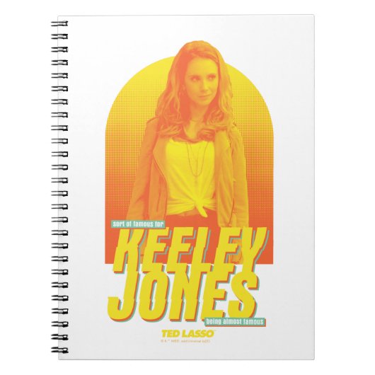 Ted Lasso | Sorta Famous Keeley Jones Graphic Notitieboek (Voorkant)