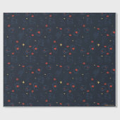 Ted Lasso | Tea and Biscuit Icon Toss Pattern Cadeaupapier (Vlak)