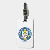 Ted Lasso | Team Lasso Tea Iconic Avatar Bagagelabel (Voorkant verticaal)