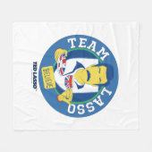 Ted Lasso | Team Lasso Tea Iconic Avatar Fleece Deken (Voorkant (Horizontaal))
