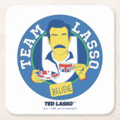 Ted Lasso | Team Lasso Tea Iconic Avatar Kartonnen Onderzetters (Voorkant)