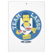 Ted Lasso | Team Lasso Tea Iconic Avatar Klembord (Achterkant)