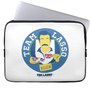 Ted Lasso   Team Lasso Tea Iconic Avatar Laptop Sleeve