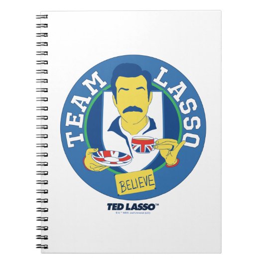 Ted Lasso | Team Lasso Tea Iconic Avatar Notitieboek (Voorkant)