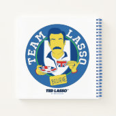 Ted Lasso | Team Lasso Tea Iconic Avatar Notitieboek (Achterkant)