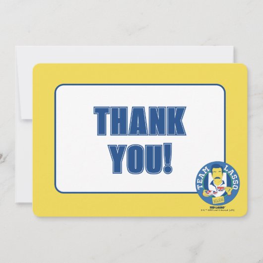 Ted Lasso | Team Lasso Tea Iconic Avatar Notitiekaartje (Voorkant)