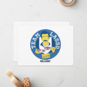 Ted Lasso | Team Lasso Tea Iconic Avatar Notitiekaartje (Voorkant / Achterkant in situ)