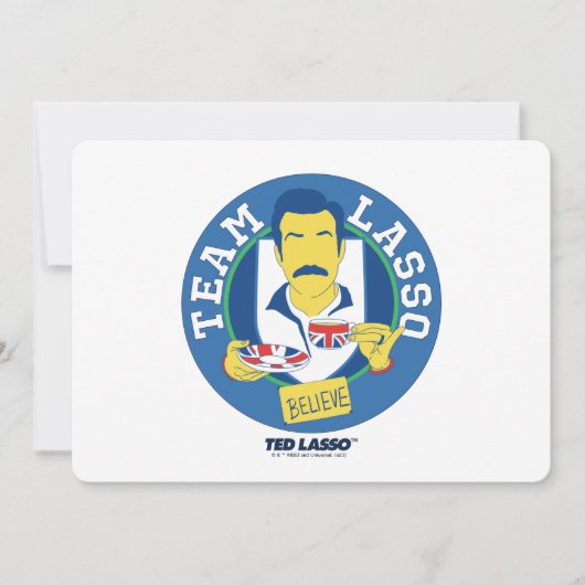 Ted Lasso | Team Lasso Tea Iconic Avatar Notitiekaartje (Voorkant)