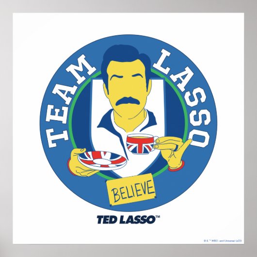 Ted Lasso | Team Lasso Tea Iconic Avatar Poster (Voorkant)