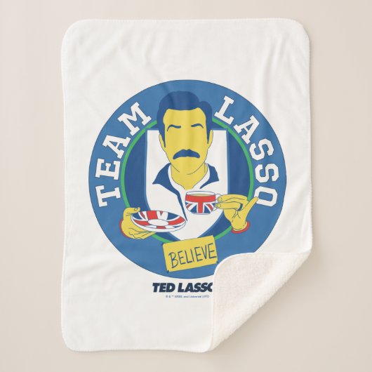 Ted Lasso | Team Lasso Tea Iconic Avatar Sherpa Deken (Voorkant)