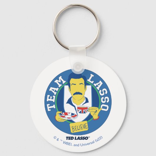 Ted Lasso | Team Lasso Tea Iconic Avatar Sleutelhanger (Voorkant)