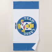 Ted Lasso | Team Lasso Tea Iconic Avatar Strandlaken (Voorkant)