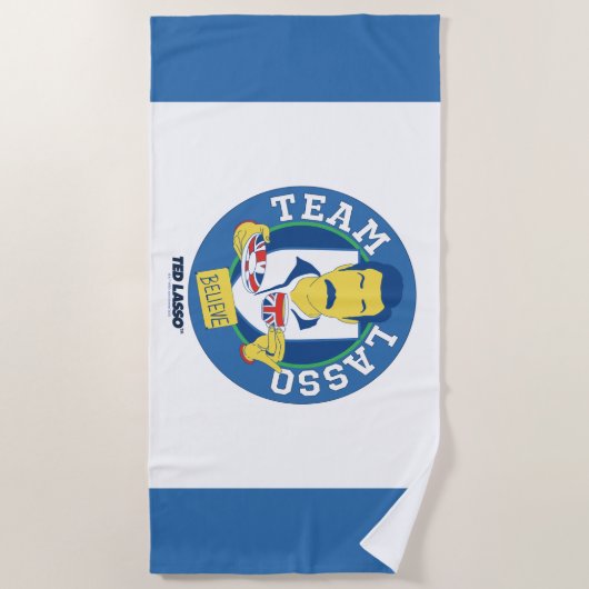 Ted Lasso | Team Lasso Tea Iconic Avatar Strandlaken (Voorkant)