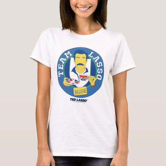 Ted Lasso | Team Lasso Tea Iconic Avatar T-shirt (Voorkant)