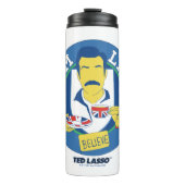 Ted Lasso | Team Lasso Tea Iconic Avatar Thermosbeker (Voorkant)