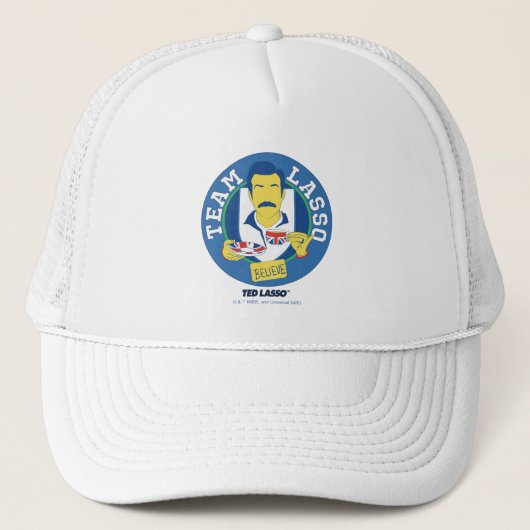 Ted Lasso | Team Lasso Tea Iconic Avatar Trucker Pet (Voorkant)