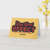 Ted Lasso | The Roy Kent Effect Typography Graphic Kaart (Gele Bloem)