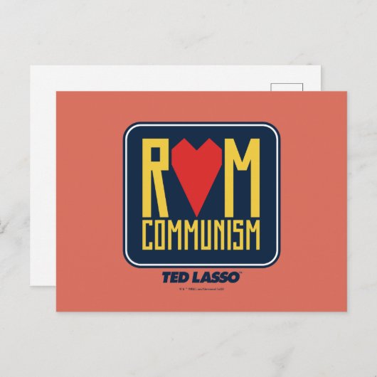 Ted Lasso | Uit communisme Briefkaart (Voorkant / Achterkant)