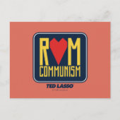 Ted Lasso | Uit communisme Briefkaart (Voorkant)