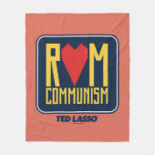 Ted Lasso | Uit communisme Fleece Deken (Voorkant)