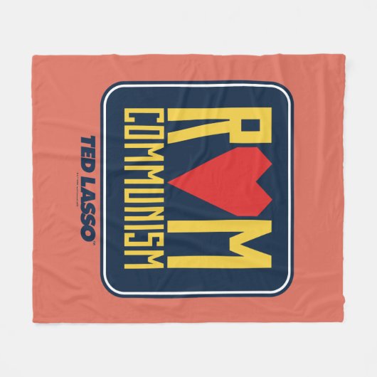 Ted Lasso | Uit communisme Fleece Deken (Voorkant (Horizontaal))