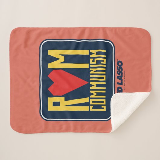 Ted Lasso | Uit communisme Sherpa Deken (Voorkant (horizontaal))