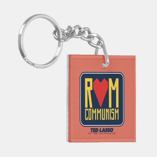 Ted Lasso | Uit communisme Sleutelhanger (Voorkant Links)