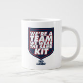 Ted Lasso | We zijn een team Typografie Grafisch Grote Koffiekop (Rechts)