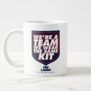 Ted Lasso   We zijn een team Typografie Grafisch Grote Koffiekop